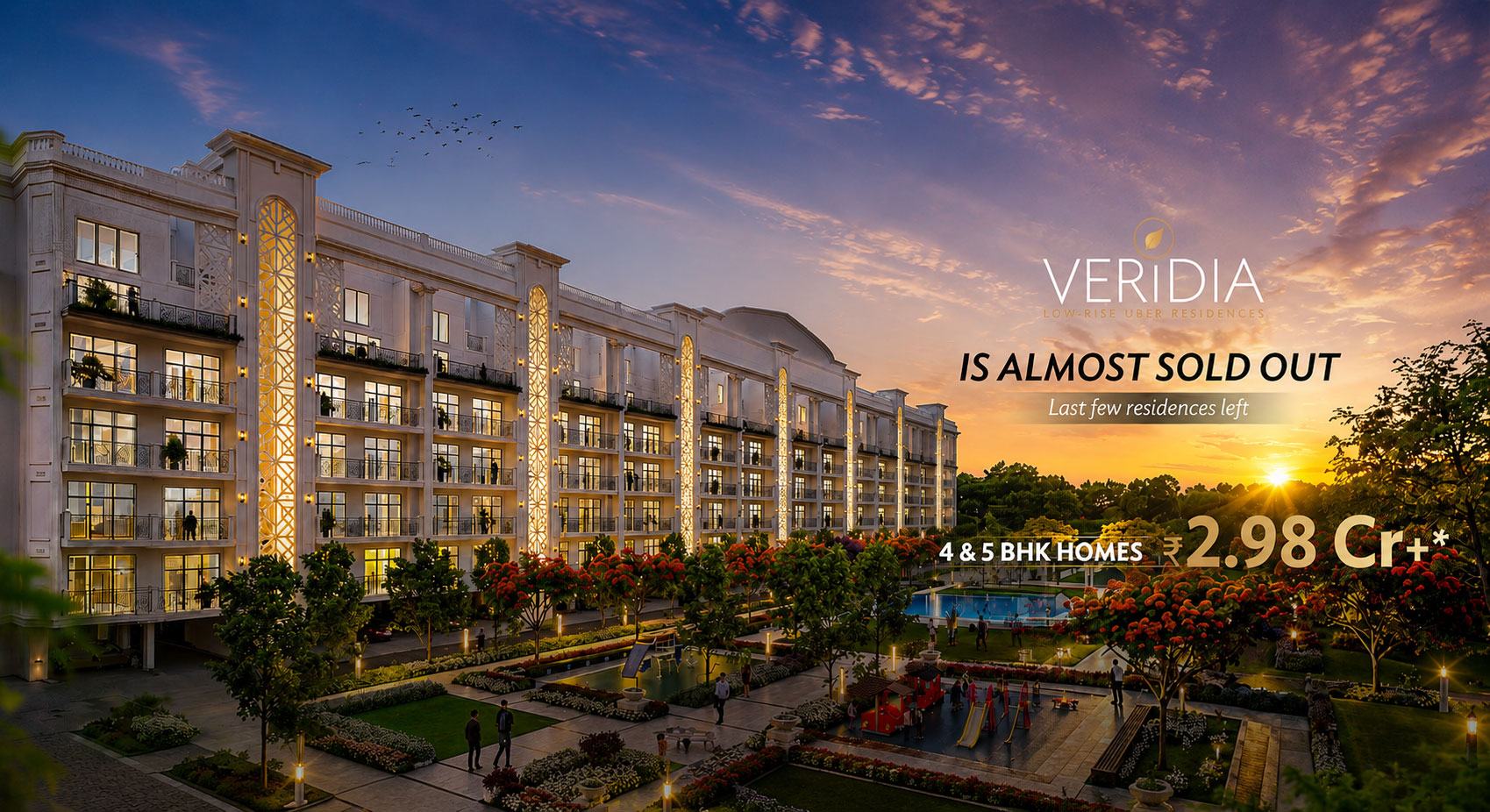 Veridia 4 & 5 BHK Homes NH-24 Ghaziabad